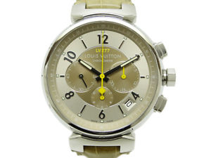 F / S Pre-owned LOUIS VUITTON Tambour Chronograph El Primero Back Skeleton