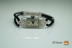 585/14K Art Deco Armbanduhr Watch Vintage