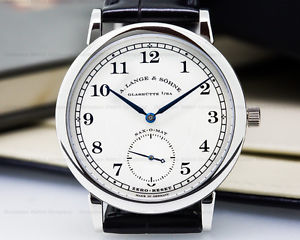 A Lange & Sohne 303.025 1815 Automatic Sax - O - Mat 303025 BOX + PAPERS