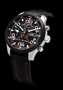 NB YAEGER CHARLIE C2 AVIATEUR RELOJ PILOTO CHRONOGRAPHE AUTOMATIQUE NEGRO