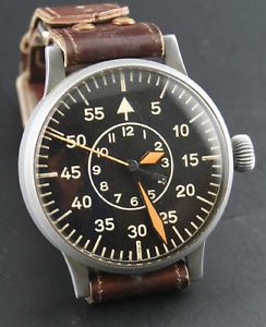 Laco (WEMPE) military Flieger/Beobachtungs/Militär - Uhr WK II Vintage