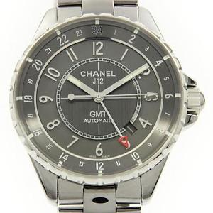 Free Shipping Pre-owned CHANEL H3099 J12 41mm Chromatic GMT Self-Winding