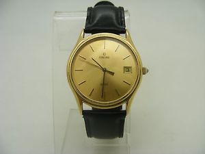 14k yellow gold Water resistant Concord watch
