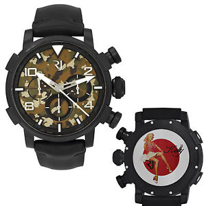 Romain Jerome Pinup Art DNA WWII Chronoraph Automatic Watch RJ.P.CH.002.01