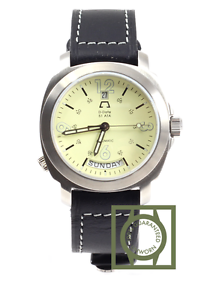 Anonimo Opera Meccana D-date inox-crema Limited NEW watch