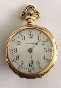 waltham 14kt, Diamond, Ladies Pocket Watch