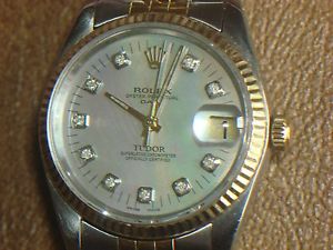 Vintage TUDOR 75203 Oyster Prince Date in Perfect Working Order PLEASE READ!