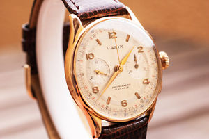 Vintage Varix Chronograph Manual Dress 1966