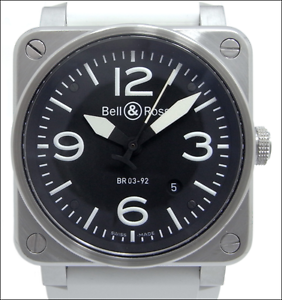 BELL&ROSS BR03-92 AVIATION Military Automatic Excellent 42mm Working