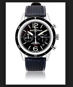 Bell & Ross BR 126 Sport Chronograph BR 126 Sport Heritage Bracelet Wrist Watch