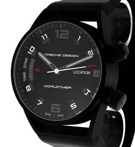 Porsche Design Worldtimer Automatik Titan geschwärzt Ref.6750.13.44.1180