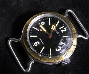 Watch Vostok Amphibia divers nvch-30 300m 1967 rarity new.