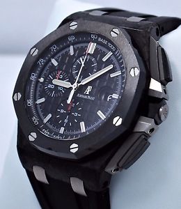 AUDEMARS PIGUET Royal Oak Offshore Carbon Black Dial Watch 26400AU.OO.A002CA.01