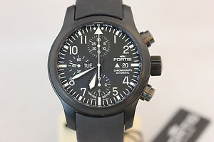 Fortis B-42 Flieger Chronograph Black Limited Edition 656.18.81 K NEU UVP: 2765€