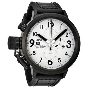UBoat Flightdeck White Dial Auto