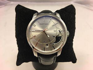 Ex+ Maurice Lacroix Pontos Decentrique Moonphase Silver dial PT6318-SS001-130