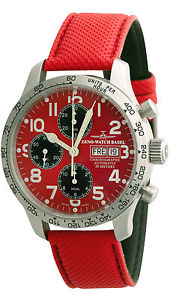 ZENO NC Pilot Tachymeter Chronograph Automatik Valjoux 7750