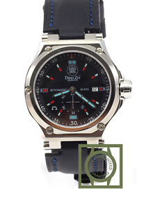 Anonimo Dino Zei Glauco steel black dial 11006 NEW watch