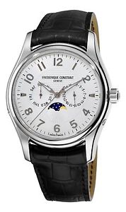 Frederique Constant Men's FC-360RM6B6 Runabout Automatic Silver Open Dial Watch