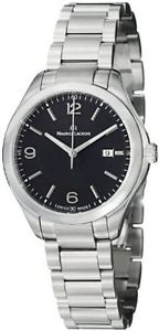 Maurice Lacroix Miros Ladies Black Dial Stainless Steel Watch MI1014-SS002-330