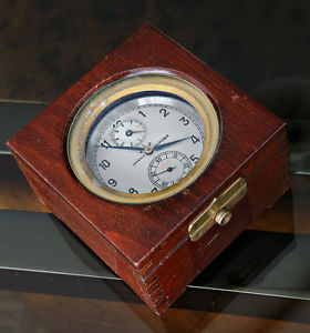 Museale KIROW 15 Sec. ESCAPEMENT CHRONOMETER MARINE 8-DAYS RESERVE INDICATION