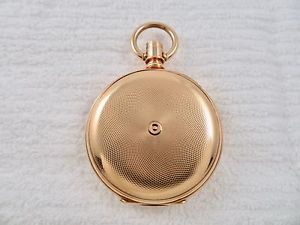 14K GOLD CASE for pocket watch - from E. HOWARD 18 SIZE 85.6 TOTAL GRAMS