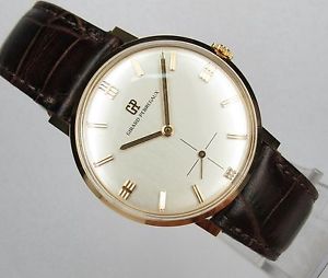 Vintage & Big Girard Perregaux, 18 kts pink gold, nice design, excellent