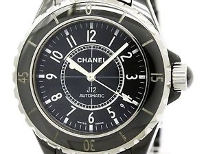 Polished CHANEL J12 Ceramic Automatic Mens Watch H0685 (BF306129)
