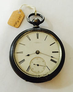 Antique E. Howard & Co Pocket Watch Boston No #548/ Serial #1810 Reeds Patent