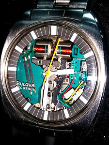 OROLOGIO WATCH BULOVA ACCUTRON 214 SPACEVIEW DIAPASON DESIGN SPACE AGE VINTAGE