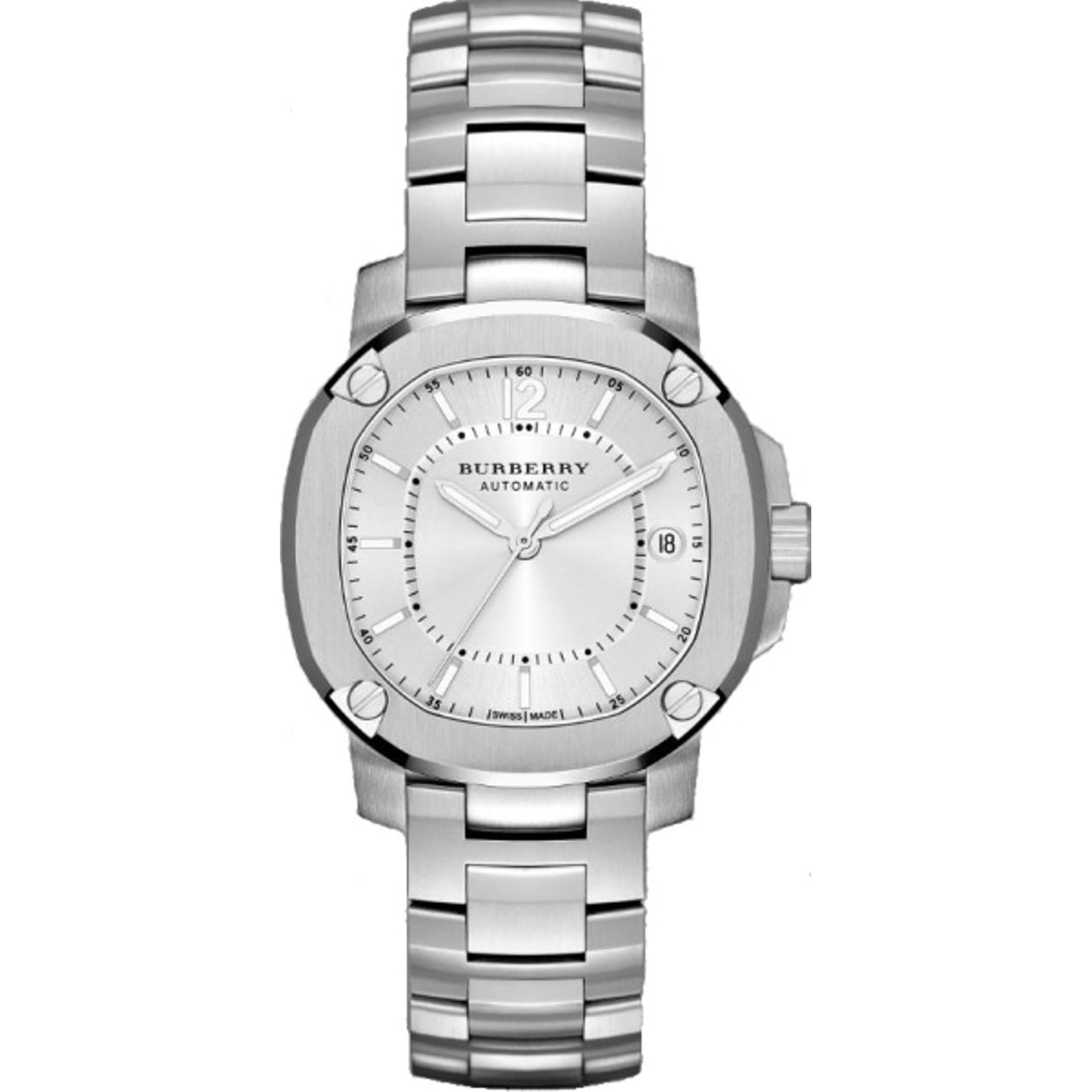 Burberry THE BRITAIN Women Automatic Stainless Steel Watch BBY1601 38MM