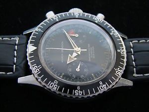 VTGE NIVADA GRENCHEN CHRONOGRAPH. EARLY EDITION 60s. BROAD ARROW HANDS. VAL 92