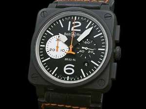 Free Shipping Pre-owned Bell & Ross Aviation BR-03 Chronograph BR03-94