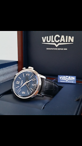 New with tags Vulcain 50s president watch cricket ref 110151.283