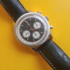 Vintage Glycine Chronograph Valjoux 72 Jumbo Size