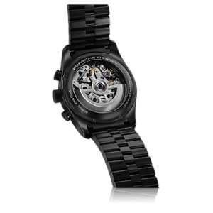 NEW Porsche Design Chronotimer Series 1 Automatic Watch, 18Kt Rose gold, Black