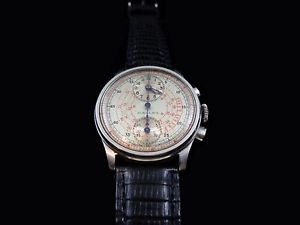 Rare 1940’s Gallet in stainless steel with caliber Venus 140