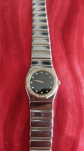 18ct Yellow Gold Concord Mariner SG & SS Diamond Bezel Ladies Watch