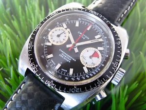 VINTAGE CROTON CHRONOMASTER AVIATOR SEA DIVER PAUL NEWMAN
