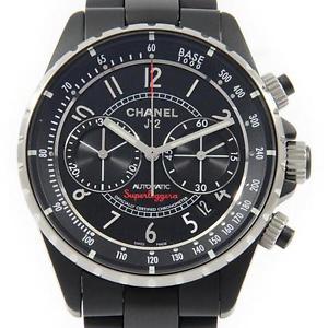 Free Shipping Pre-owned Chanel H3409 J12 41mm Super Rejjera Self-Winding Used