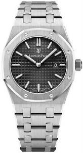 NEW Audemars Piguet Royal Oak Ladies Quartz 33mm Steel 67650ST.OO.1261ST.01 B&P