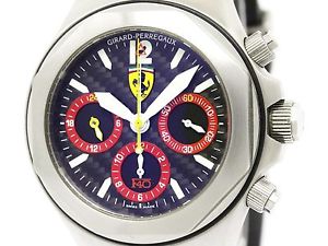 Polished GIRARD-PERREGAUX Laureato Evo3 Ferrari F40 LTD Watch 80190 (BF113286)