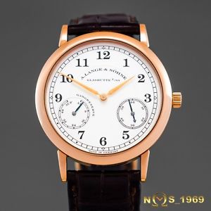 A.LANGE & SOHNE 1815 UP AND DOWN REF.221.032 18K ROSE GOLD 36 MM BOX