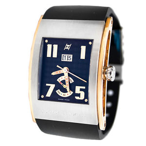 Hysek kilada Men's Automatic Black Rubber Sapphire Glass Watch KI32B00A42-CA01