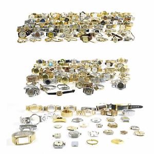 Lot of 181x Miscellaneous Watches & Parts
