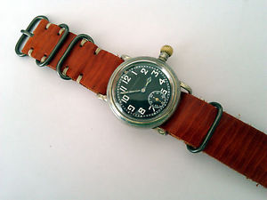 Vintage WWII Germany Langendorf Pilot's Watch