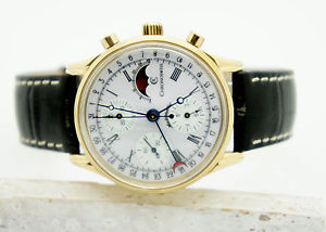 Chronoswiss Lunar Chrono RÉF. 77990 Automatic montre Hommes Original Fullset