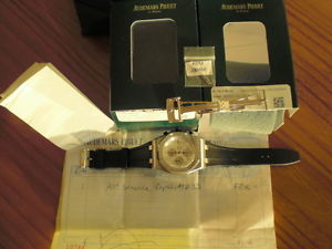 Audemars Piguet Steel Royal Oak Offshore Chronograph Watch...