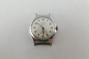 VINTAGE ENICAR ULTRASONIC 17J MENS WATCH WW2 MILITARY