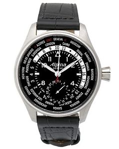 Alpina Startimer Pilot Manufacture Worldtimer Automatic Men's Watch - AL-718B4S6